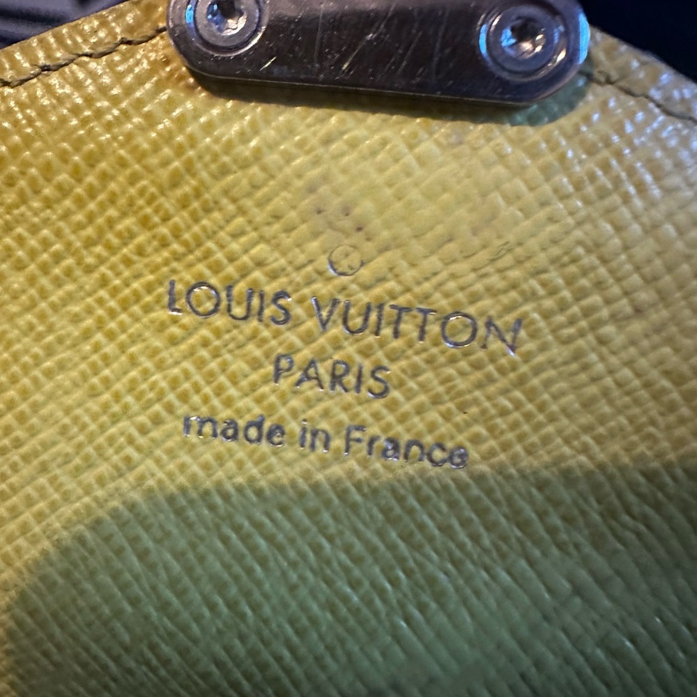 Louis Vuitton Monogram Yellow and Brown Clutch - Picture 4 of 14